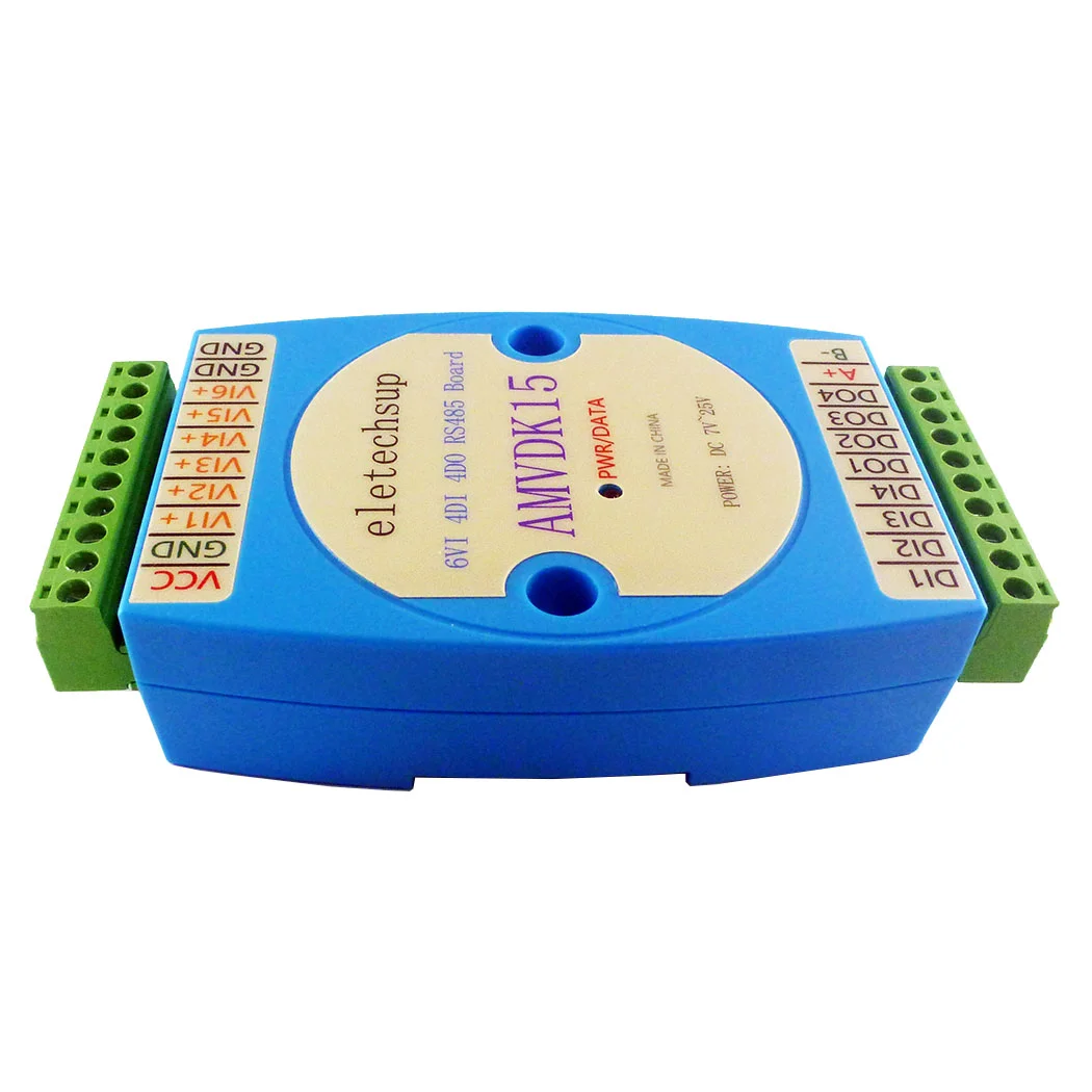 RTU Communication input And Output Module 6VI 4DI 4DO 0-10V Input Digital RS485 MODBUS
