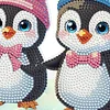Diamond Painting Christmas Penguin Hanging Hooks Coat Hook