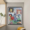 (Stamped/Counted) Hayao Miyazaki-Howl'S Moving Castle-11CT Cross Stitch 50*60cm/19.69*23.62in(Big Size)