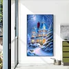 Diamond Painting -DIY Round Drill Christmas Late Night(40x60cm)