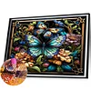 Butterfly - Round AB Drills Diamond Painting(55x45cm)