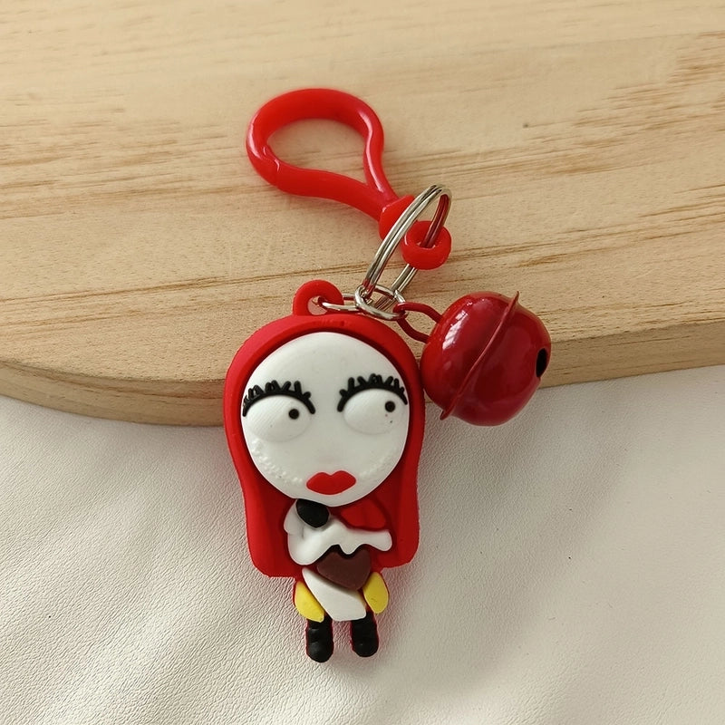 Cartoon Style Cool Style Pumpkin Bat Ghost Silica Gel Halloween Women’s Bag Pendant Keychain