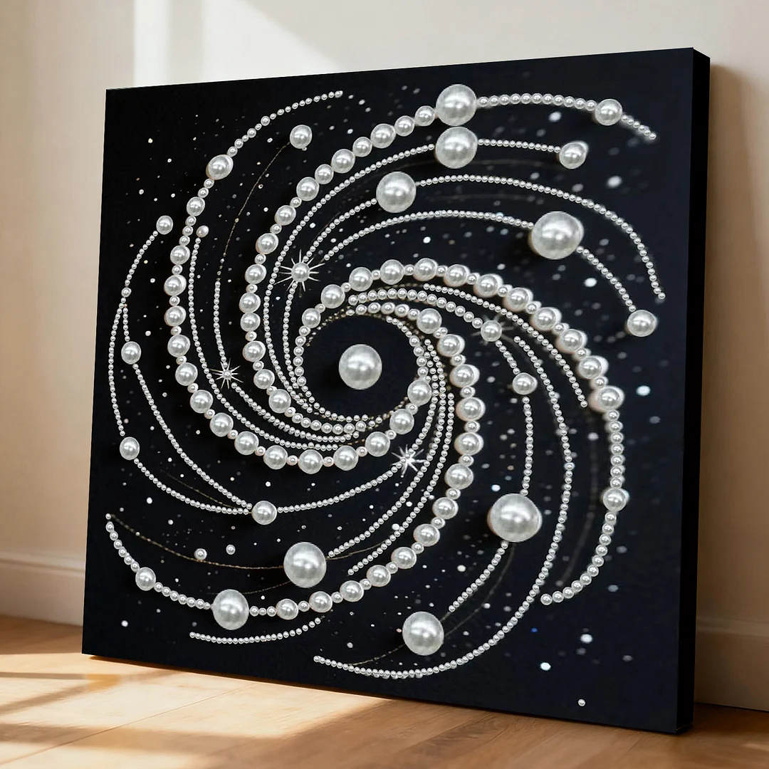Vortex DIY Pearl Art Diamond Painting With Frame 30x30cm for Adults Home Decor
