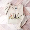 Women's Christmas Decoration Ducks Printed Sweatshirt