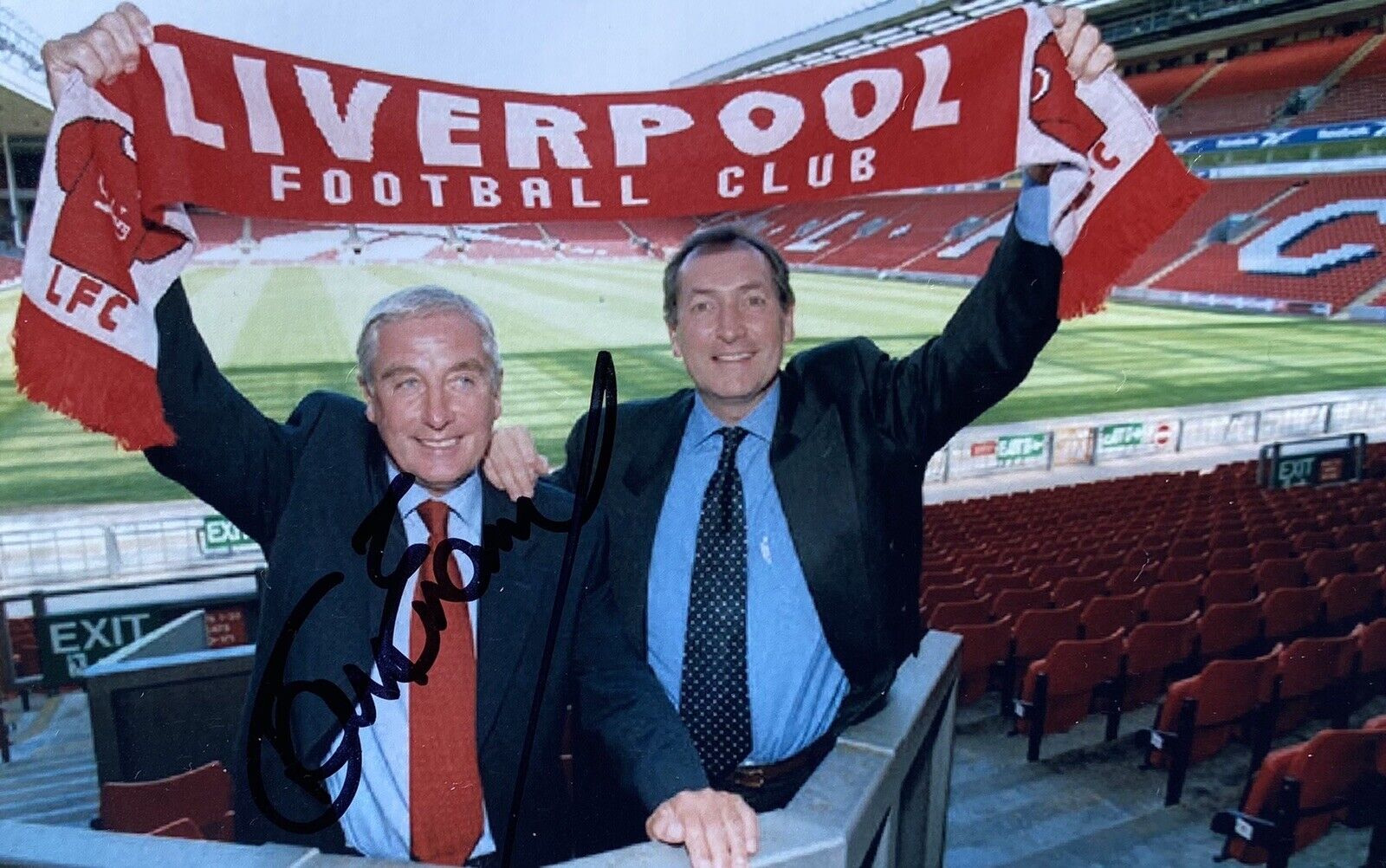 Roy Evans Genuine Hand Signed Liverpool 6X4 Photo Poster painting 3