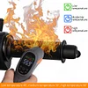 Motorcycle Heated Grips 12V Handlebar Heater Cover Waterproof 3 Gear Temperature