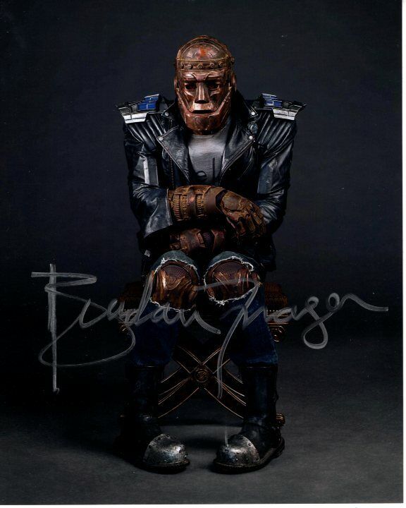 BRENDAN FRASER signed autographed DOOM PATROL CLIFF STEELE ROBOTMAN 8x10 Photo Poster painting