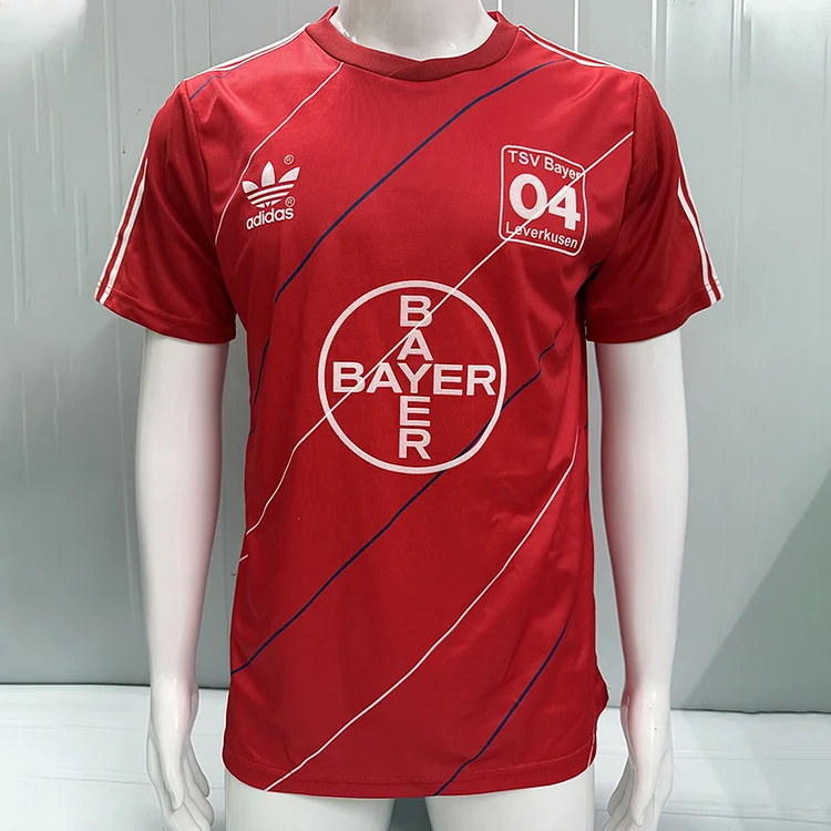 Bayer 04 Leverkusen 1987/1988 Retro Home Jersey