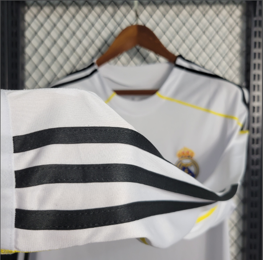 Retro 09/10 Real Madrid Home Long Sleeve Football Shirt Thai Quality