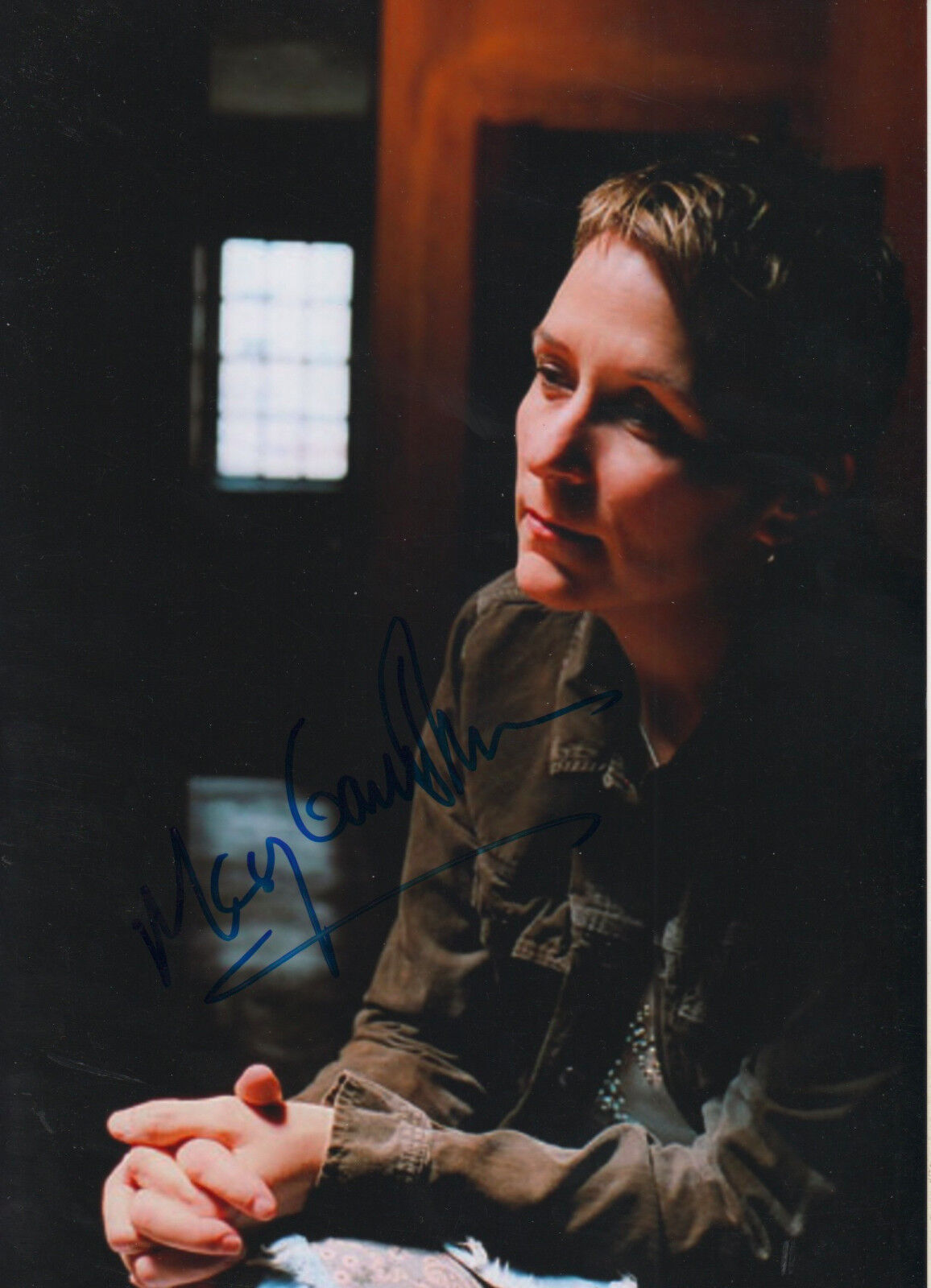 Mary Gauthier signed 8x12 inch Photo Poster painting autograph