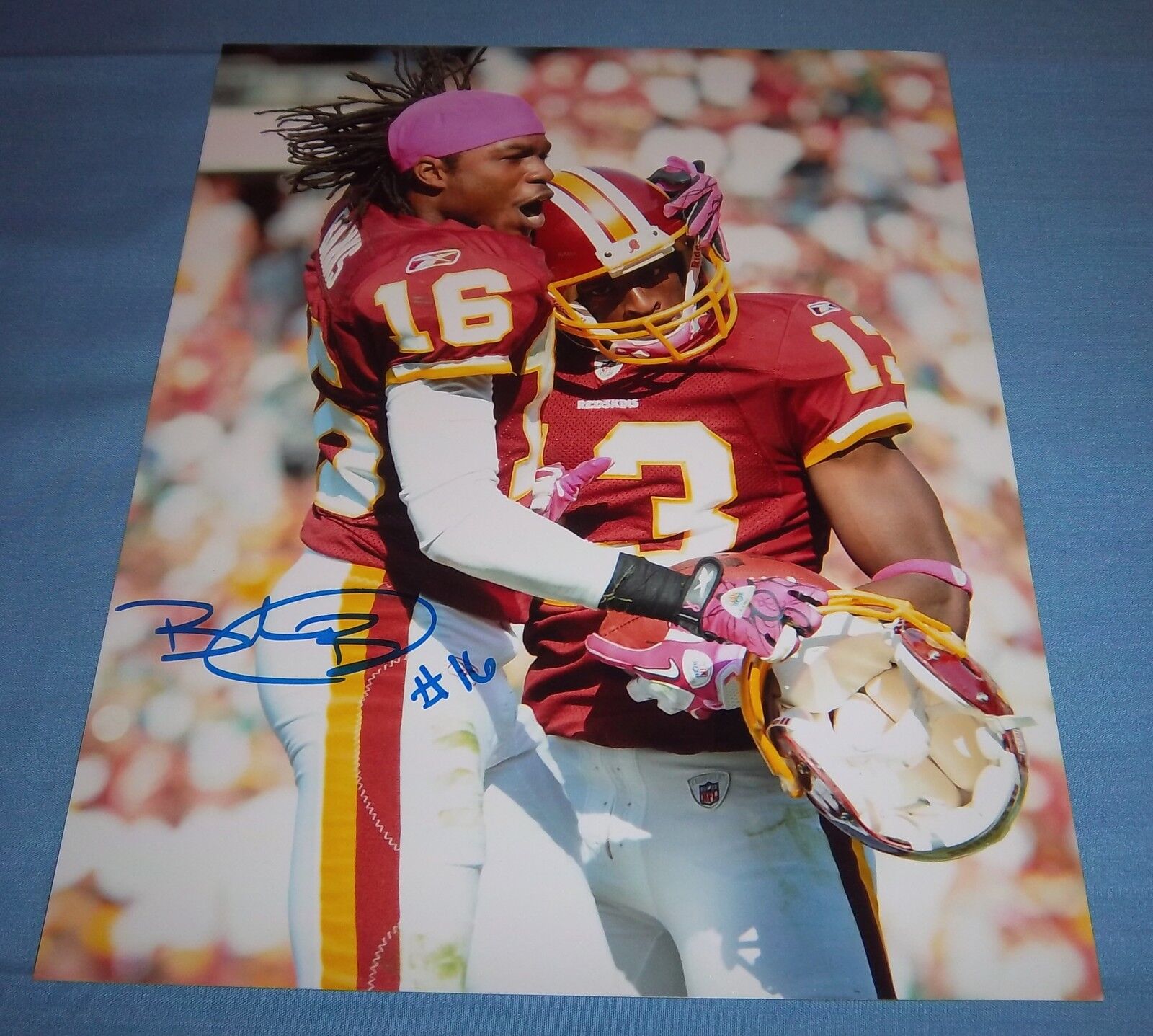 Washington Redskins Brandon Banks Signed Autographed 8x10 Photo Poster painting Kansas State