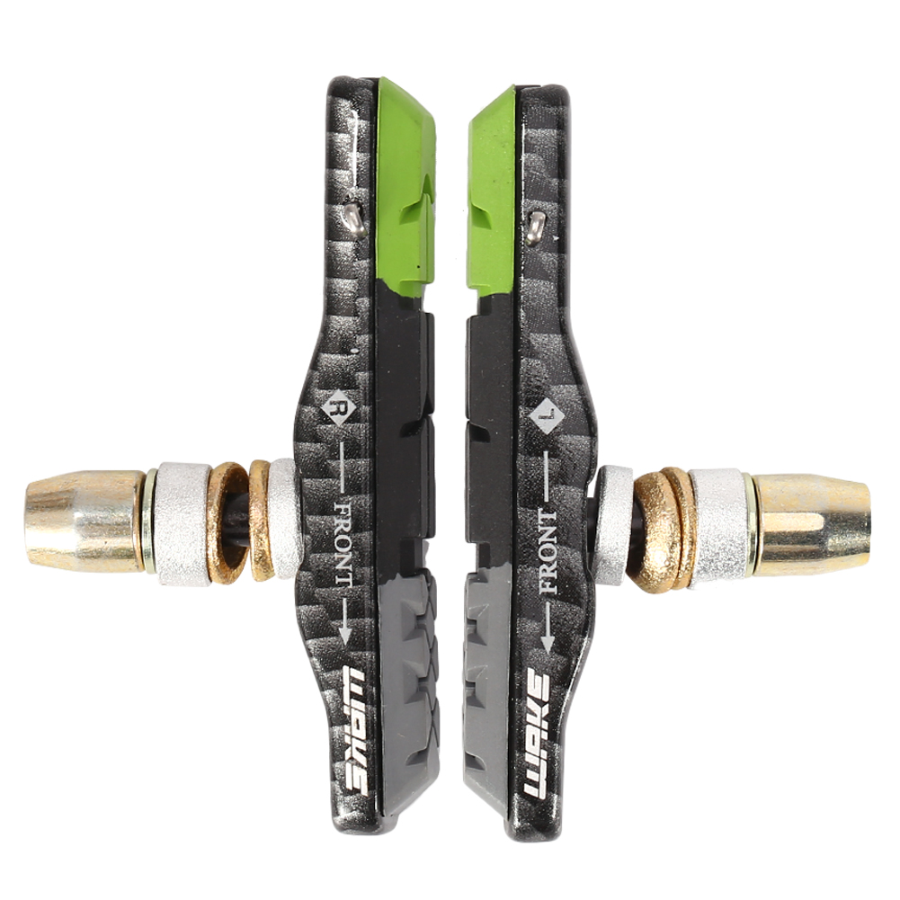 

1 Pair WAKE Mountain Bike V-brake Shoes Pad Blocks Cycling Equipment Black, 501 Original