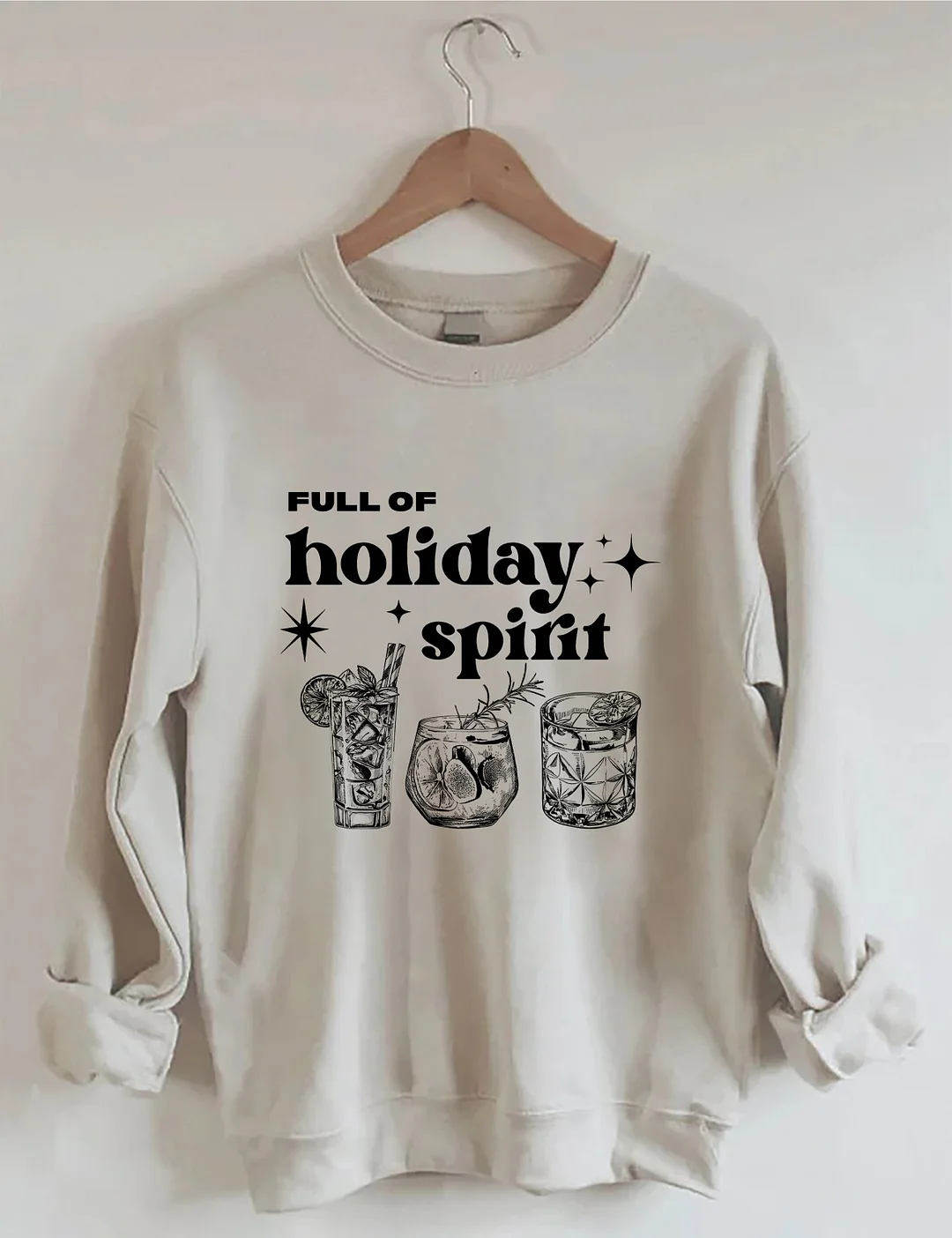 Full Of Holiday Spirit Sweatshirt