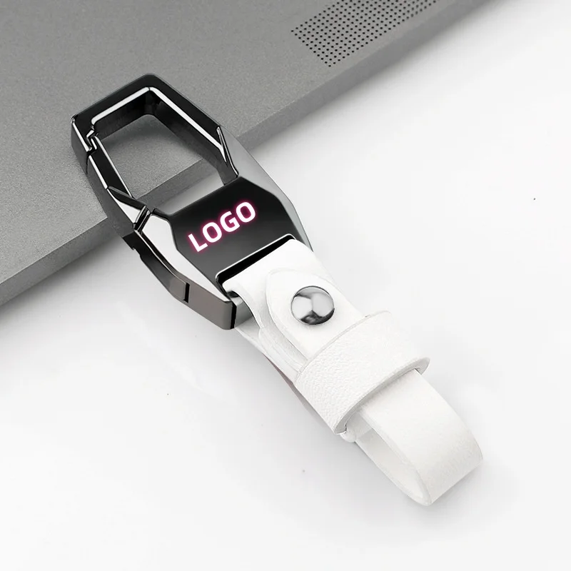 🔥Hot sale🔥🚕Car zinc alloy leather keychain