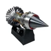 Jet Aviation Engine Model Simulates The Space Shuttle Turbofan Engine Assembly Luminous Startable Toy