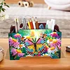 5D DIY Diamond Painting Decorative Storage Box Wood Storage Clutch (Butterfly)