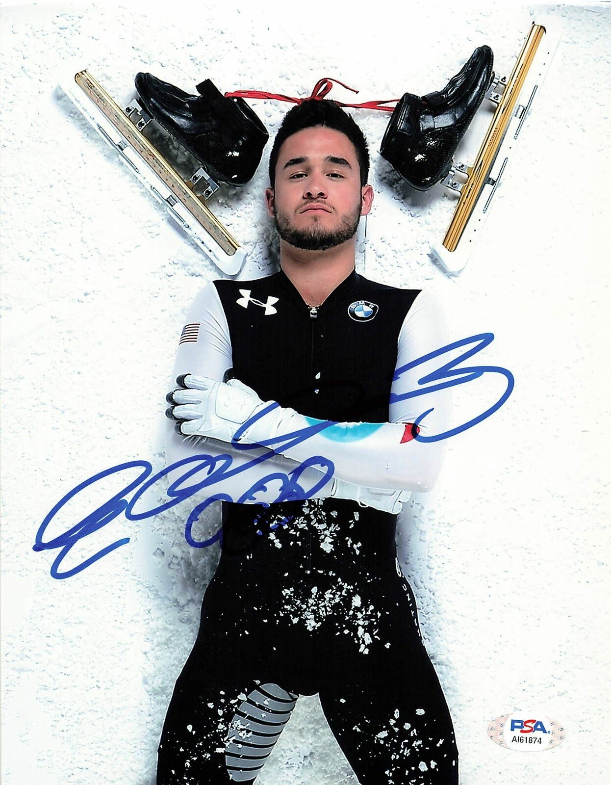 EDDY ALVAREZ signed 8x10 Photo Poster painting PSA/DNA Autographed