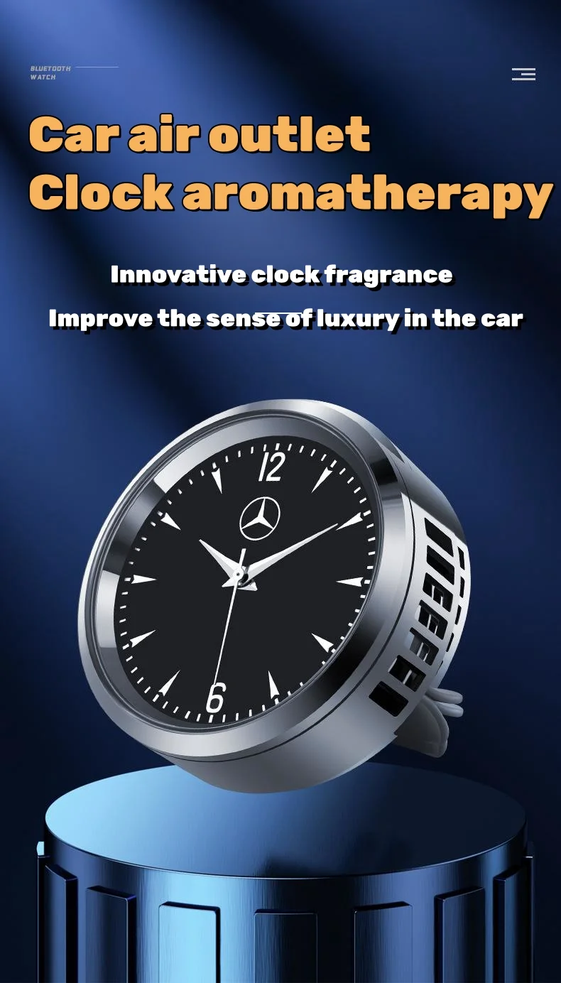 Clock Air Outlet Aromatherapy Ornaments