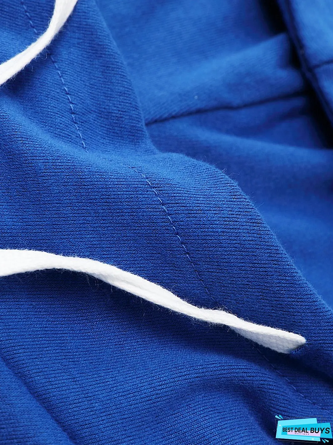 Drawstring Letter Graphic Long Sleeve Hoodie
