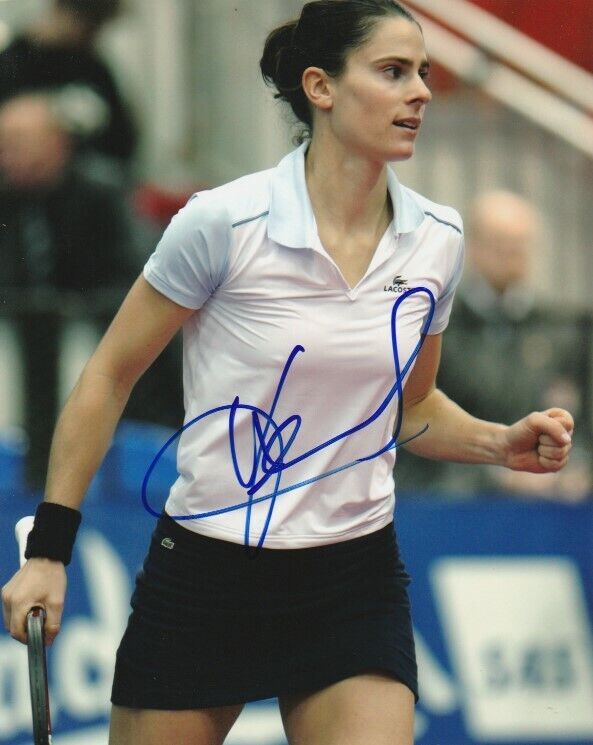 SEXY NATHALIE DECHY SIGNED WTA TENNIS 8x10 Photo Poster painting #1 Autograph PROOF