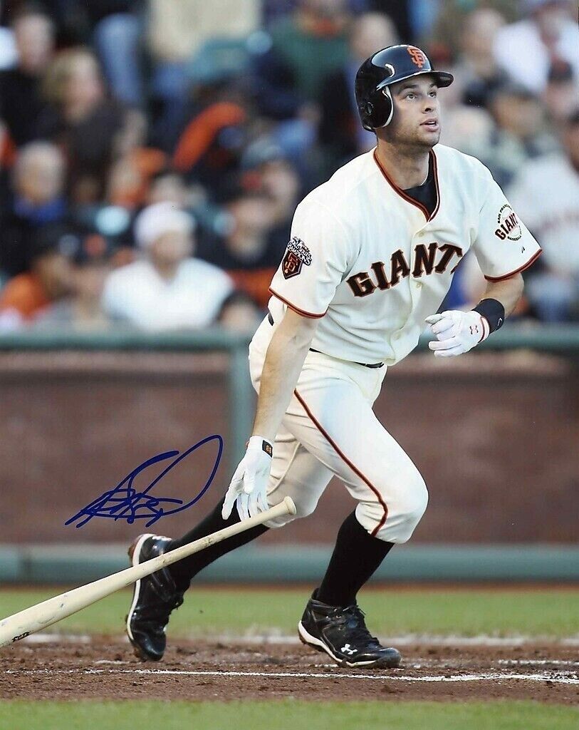 Brandon Belt Autographed Signed 8x10 Photo Poster painting ( Giants ) REPRINT