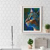 uk.everydayedeals (Limited Stock)Diamond Painting - Full Square - Blue Cat