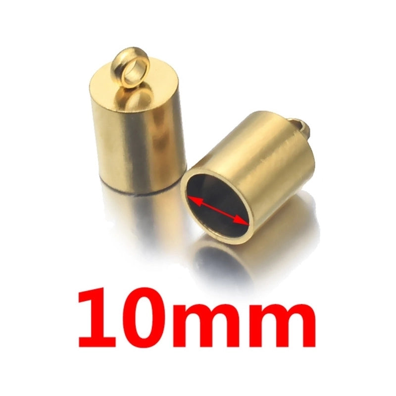 1 Piece Stainless Steel Solid Color Connection Buckle Minimalist