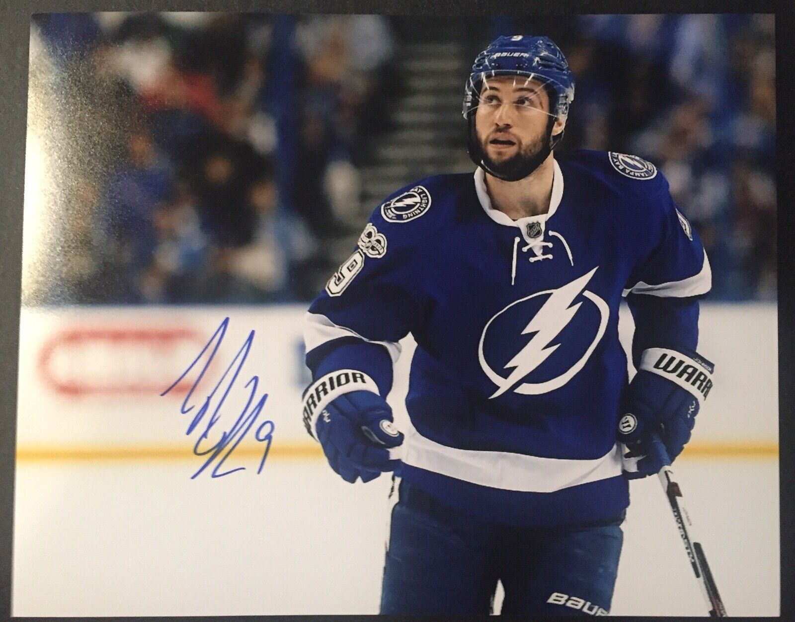 Tyler Johnson Signed Tampa Bay Lightning 8x10 Photo Poster painting