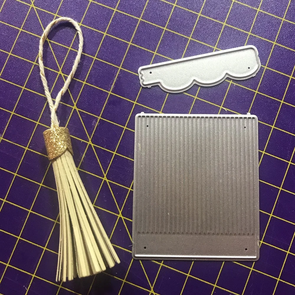 New tassel decorative design handicrafts metal mold cutting die scrapbook die cutting photo album card paper carving