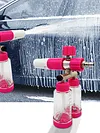 100ML Dual-Kettle Car Wash Foam Sprayer Handheld Spray Bottle High-Press Washer