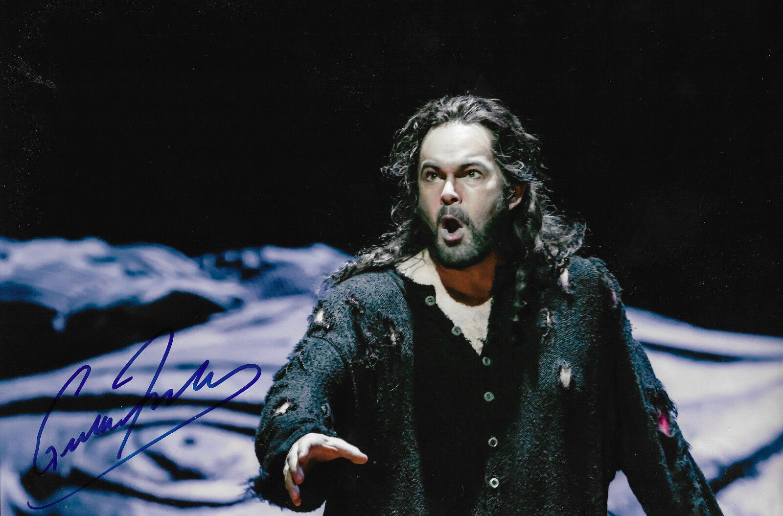 Gerald Finley Opera signed 8x12 inch Photo Poster painting autograph