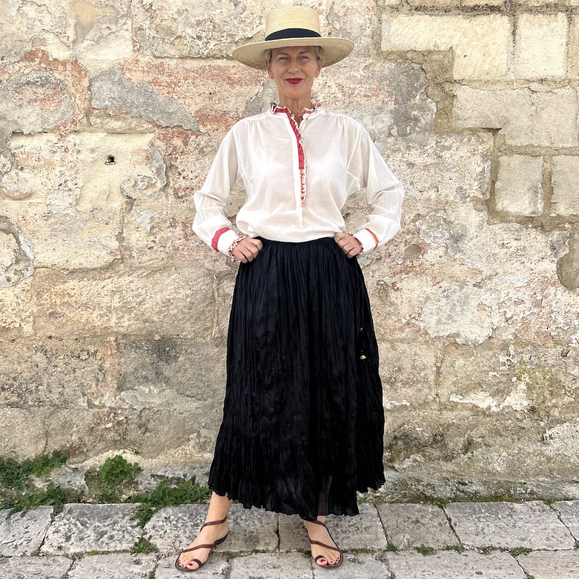 Vacation loose skirt 301