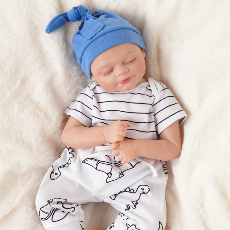 Babeside Sleeping Reborn Baby Ruby 17'' Little Infant Boy Best Gift for Kids