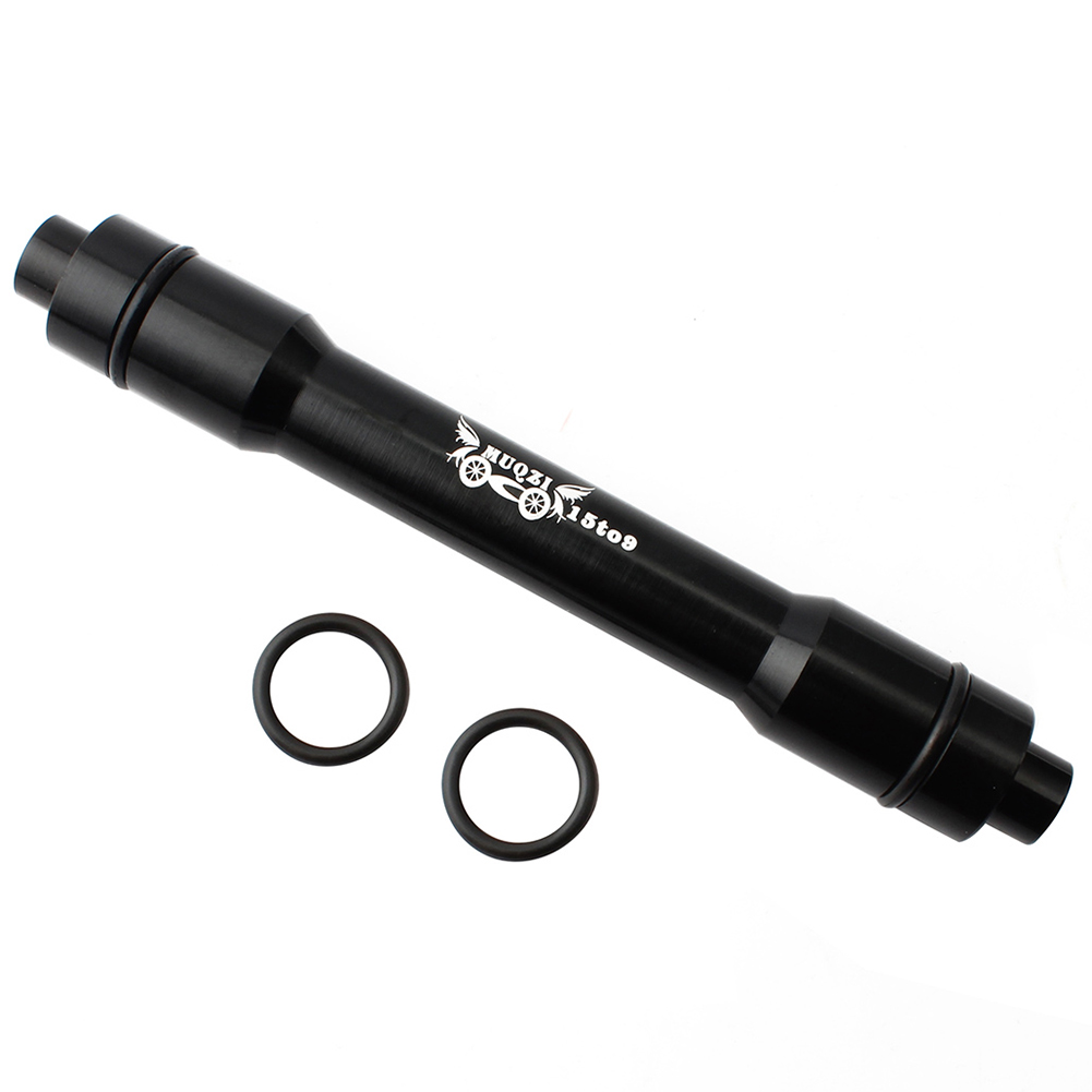 

MUQZI Mountain MTB Bicycle 15 to 9 100mm Barrel Shaft Hub Conversion Shaft, Black, 501 Original