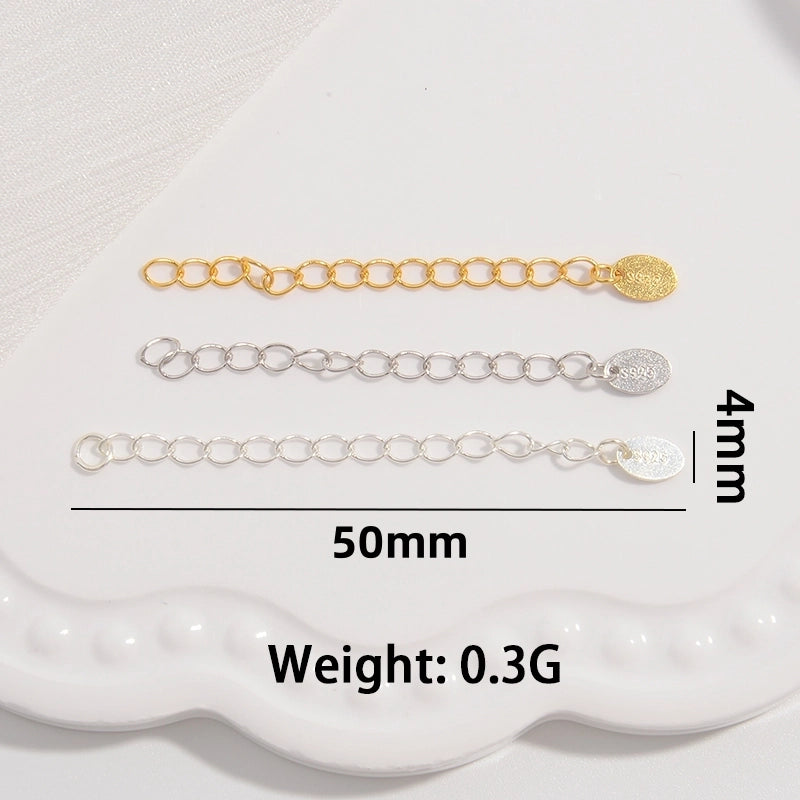 1 Piece 925 Sterling Silver 22K Gold Plated Rhodium Plated Silver Plated Jewelry Accessories