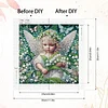 Diamond Painting-DIY Crystal Rhinestone Angel Girl