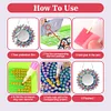 Mandala DIY Diamond Painting Mirror Kit Diamond Art Makeup Mirror for Beginners