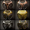 LOTD6 In One Rotating Dice Beast Series Metal DND Dice Indicator Dragon And Underground City Magic Tool