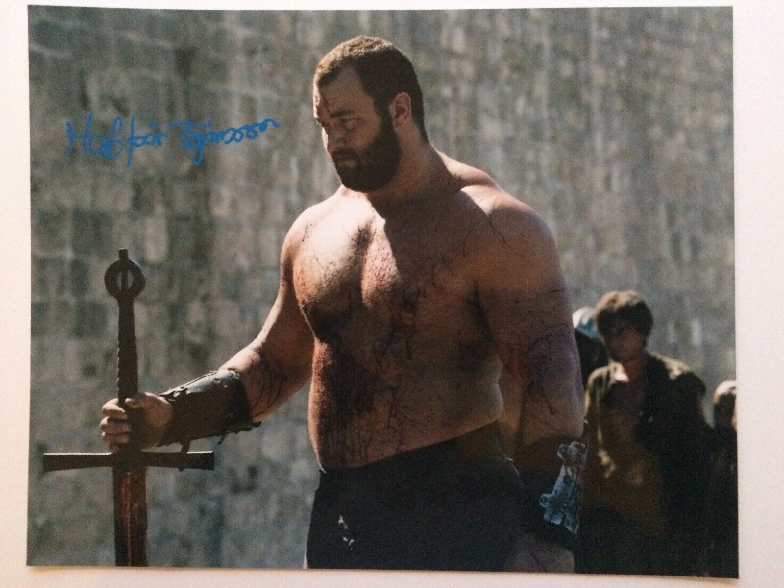 Haftór Júlíus Bj?rnsson Game Of Thrones signed Photo Poster painting autograph The Mountain 8x10