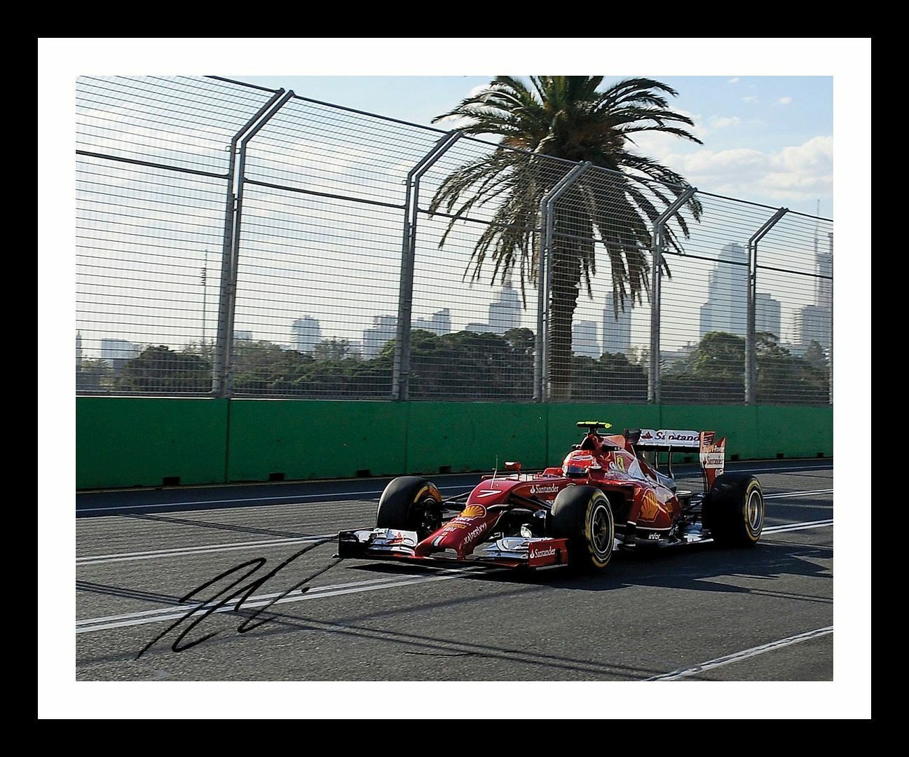 Kimi Raikkonen Autograph Signed & Framed Photo Poster painting 1