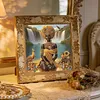Lakeside Black Beauty Special Shaped 5D DIY Partial Drill Diamond Art Kit 30x30cm Diamonds Dots Gem Art Kits for Adults Home Decor