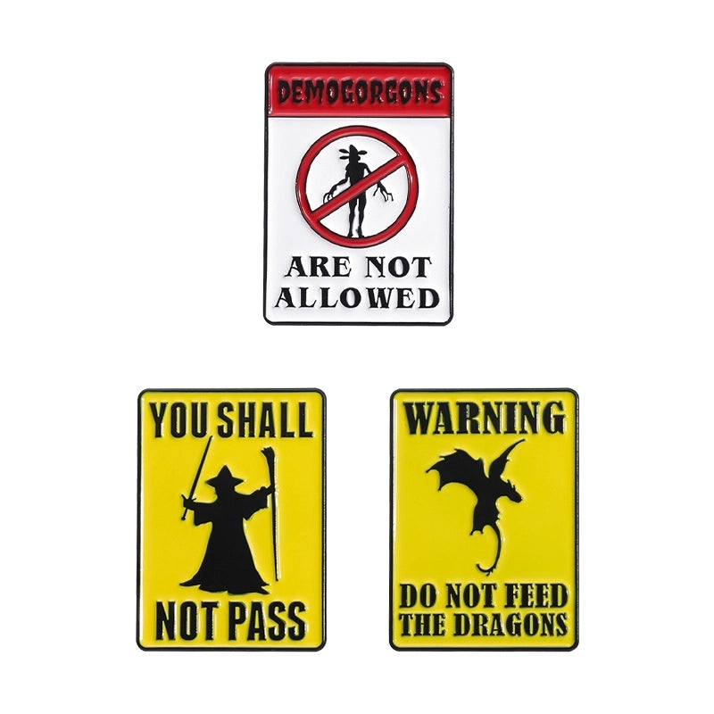 Cartoon Style Cowboy Style Letter Alloy Stamping Stoving Varnish Plating Women’s Brooches