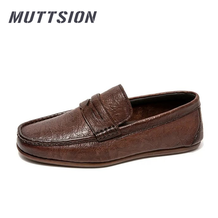 MUTTSION  Handmade Bison Leather Vintage Loafers MUTTSION.COM MUTTSION