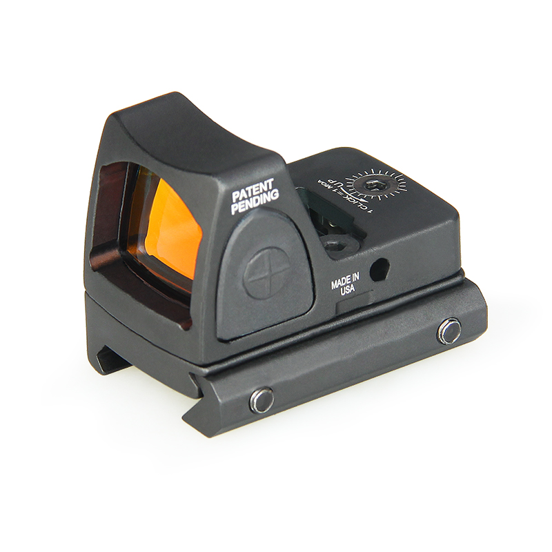 Tactical RMR Red Dot Scope Compact Collimator Reflex Sight Hunting Riflescope Pistol Optics Weaver Rail - HaikeWargame
