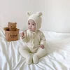 Baby Furry One-piece Pajamas Children's Winter Home Clothes