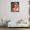 Diamond Painting -DIY Round Drill Sweet Girl(40x50cm)