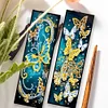 Diamond Painting-DIY 2pcs Leather Bookmark Butterfly Tassel Crafts