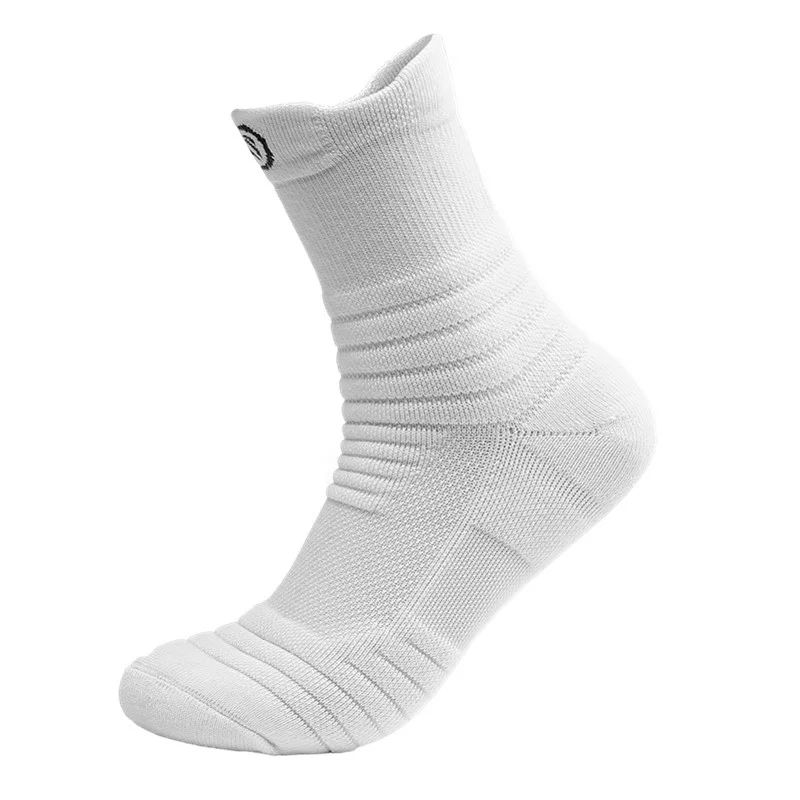 Men's Towel Bottom Sweat Absorbing Breathable Outdoor Sports Socks