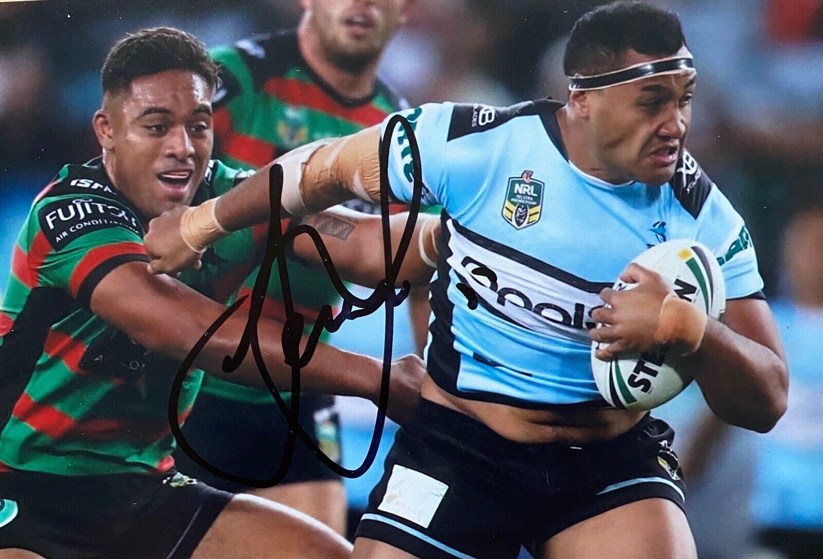 Ava Seumanufagai Genuine Hand Signed 6X4 Photo Poster painting - Cronulla Sharks