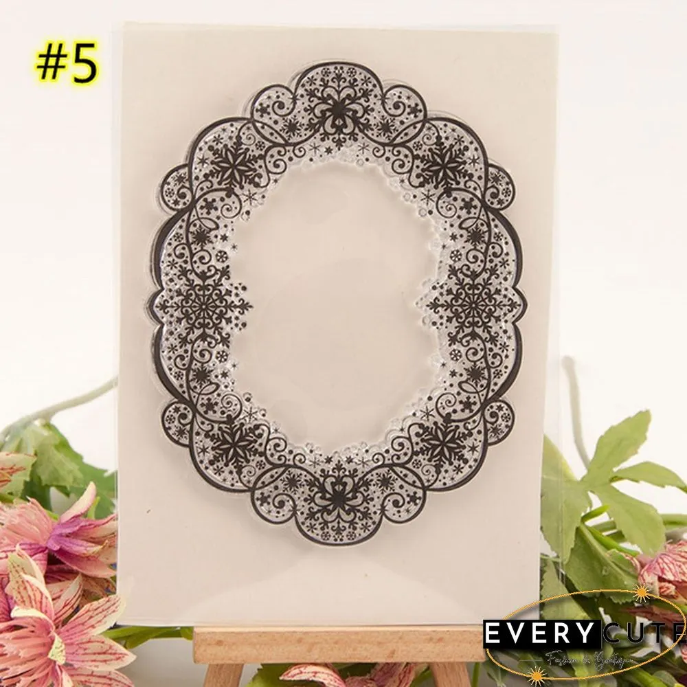 Santa Claus Merry Christmas Transparent Clear Stamps for Scrapbooking DIY Silicone Seals